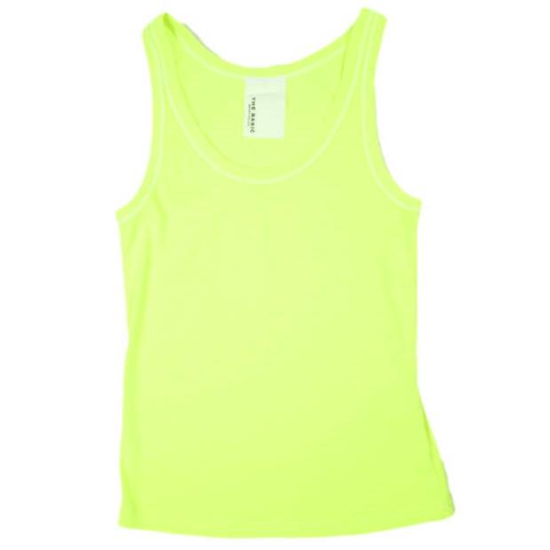 BEAMS Planets ビームス プラネッツ 日本製 THE BASIC カラータンクトップ 69-07-0003-458 M NEON YELLOW トップス g25931 | 