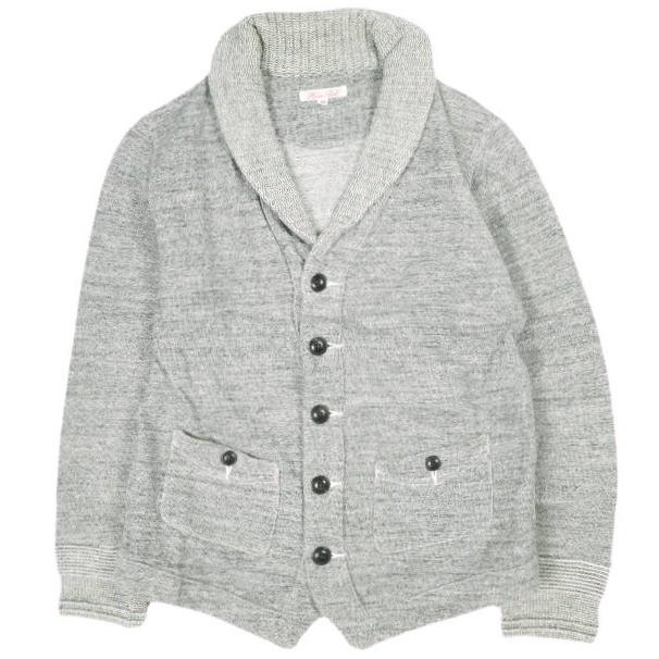 HAVERSACK ハバーザック 日本製 ショールカラーメランジスウェットジャケット 610904 0 Top Gray トレーナー カーディガン トップス g25945 | 