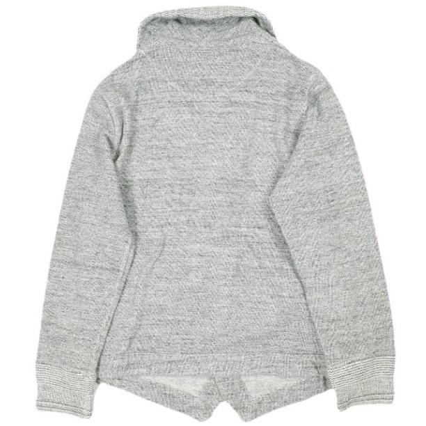 HAVERSACK ハバーザック 日本製 ショールカラーメランジスウェットジャケット 610904 0 Top Gray トレーナー カーディガン トップス g25945 |  | 01