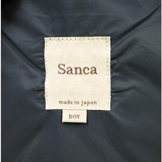 Sanca x BEAMS BOY サンカ ビームスボーイ 別注 日本製 ナイロンキルト ショートスリーブジャケット S14FVT03BOY NAVY キルティング |  | 06