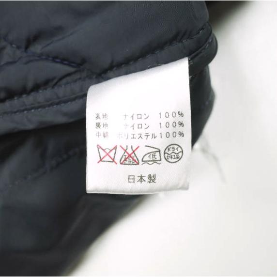 Sanca x BEAMS BOY サンカ ビームスボーイ 別注 日本製 ナイロンキルト ショートスリーブジャケット S14FVT03BOY NAVY キルティング |  | 07