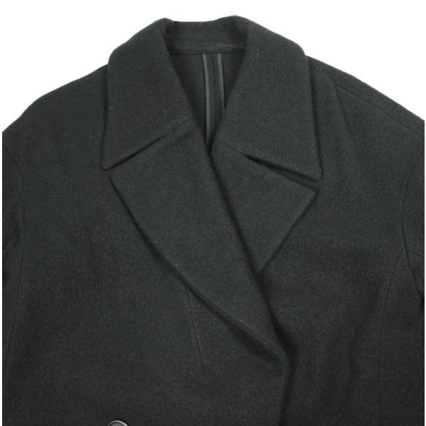 Demi-Luxe BEAMS デミルクス ビームス 日本製 ウールダブルブレストチェスターコート 68-19-0121-126 38 ブラック 定価62,700円 g25957 |  | 02