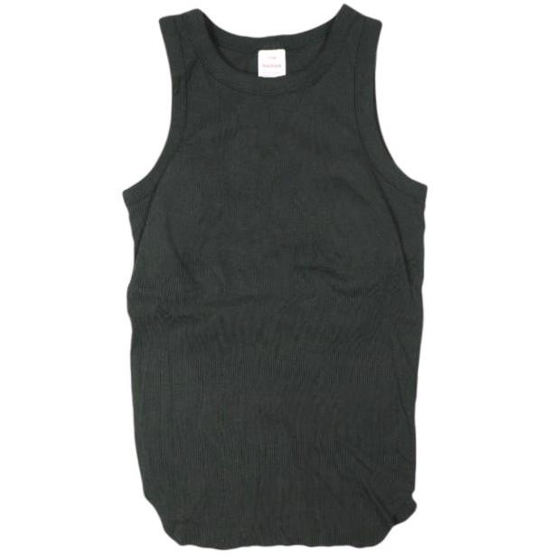 Healthknit ヘルスニット パッド入り アメリカンスリーブタンクトップ AMERICAN S TANKTOP HR2301L008 Free BLACK トップス g25967 | 