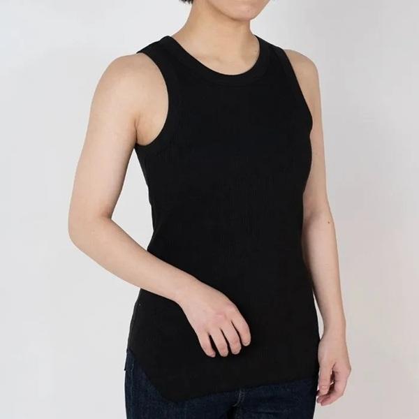 Healthknit ヘルスニット パッド入り アメリカンスリーブタンクトップ AMERICAN S TANKTOP HR2301L008 Free BLACK トップス g25967 |  | 02