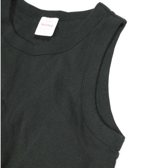 Healthknit ヘルスニット パッド入り アメリカンスリーブタンクトップ AMERICAN S TANKTOP HR2301L008 Free BLACK トップス g25967 |  | 05