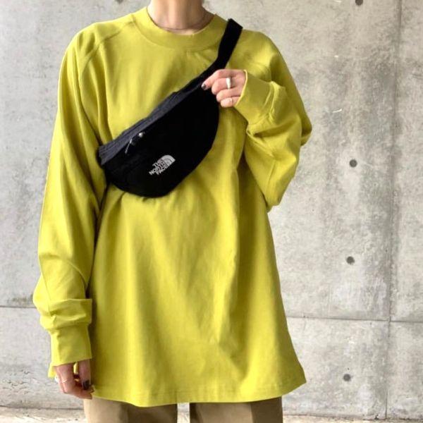 FASHIRU ファシル raglan sleeve cotton long cut sew ラグランスリーブコットンロングカットソー f_c-tops-01605 Free lime 長袖 Tシャツ |  | 02