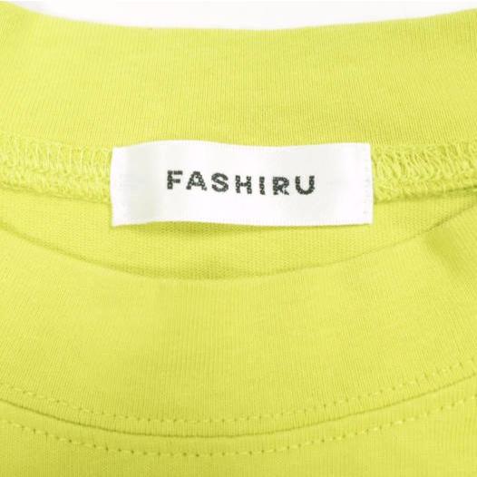 FASHIRU ファシル raglan sleeve cotton long cut sew ラグランスリーブコットンロングカットソー f_c-tops-01605 Free lime 長袖 Tシャツ |  | 03
