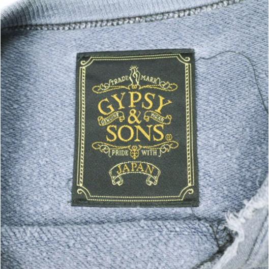 GYPSY＆SONS ジプシーアンドサンズ 日本製 ヴィンテージスウェット クルー GS1129925 M NAVY トレーナー ダメージ加工 裏毛 プルオーバー |  | 02