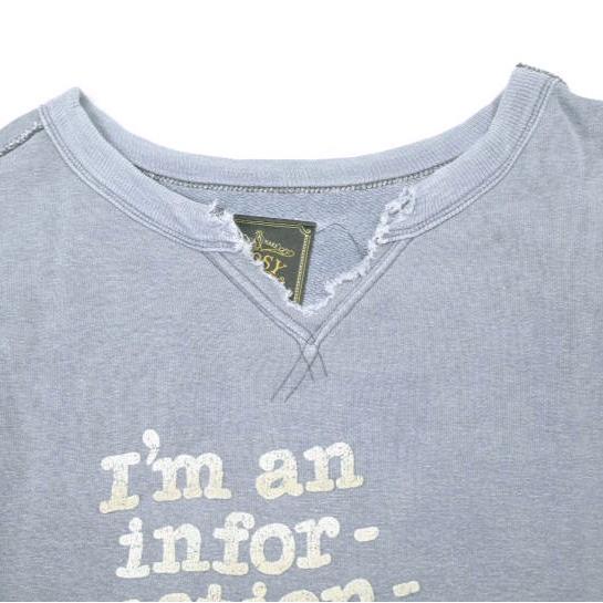 GYPSY＆SONS ジプシーアンドサンズ 日本製 ヴィンテージスウェット クルー GS1129925 M NAVY トレーナー ダメージ加工 裏毛 プルオーバー |  | 03