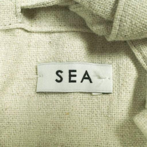 SEA シー 日本製 リネンコットン キャミソールワンピース 110720210 Free NATURAL ノースリーブ トップス g25978 |  | 02
