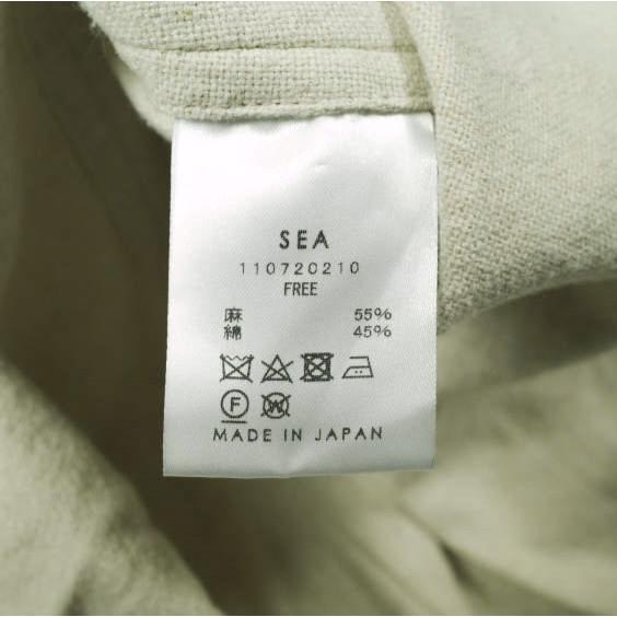 SEA シー 日本製 リネンコットン キャミソールワンピース 110720210 Free NATURAL ノースリーブ トップス g25978 |  | 06