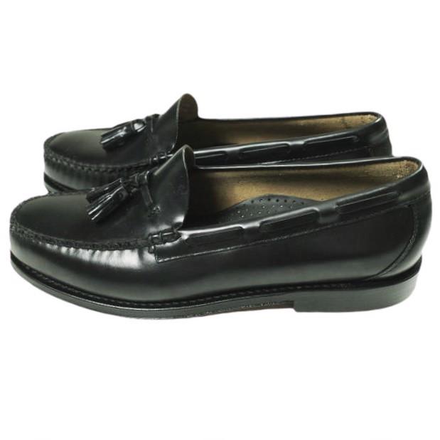 新品 G.H.BASS ジーエイチバス 11015H LARKIN (LEATHER SOLE) ラーキン タッセルローファー US10.5(28.5cm) BLACK Weejuns レザー シューズ |  | 01