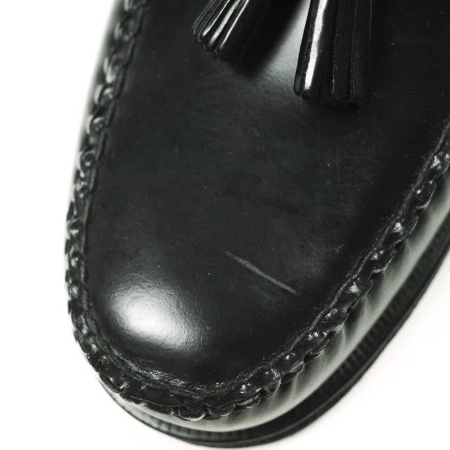 新品 G.H.BASS ジーエイチバス 11015H LARKIN (LEATHER SOLE) ラーキン タッセルローファー US10.5(28.5cm) BLACK Weejuns レザー シューズ |  | 06