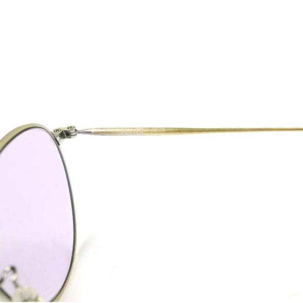 EYEVAN アイヴァン 日本製 Jonathan AG ジョナサン ボストンメタルサングラス Antique Gold/Purple 七宝 眼鏡 メガネ g25981 |  | 06