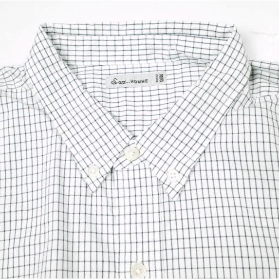 新品 SSZ x Western Hydrodynamic Research 25AW 別注 WHR BD SHIRT オーバーサイズチェックボタンダウンシャツ 11-11-1296-139 M WHITE |  | 03