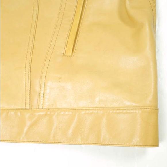 UNUSED アンユーズド 21AW 日本製 LEATHER JACKET オーバーサイズ ホースレザージャケット US2113 4 CAMEL 定価141,900円 3rd トラッカー |  | 05