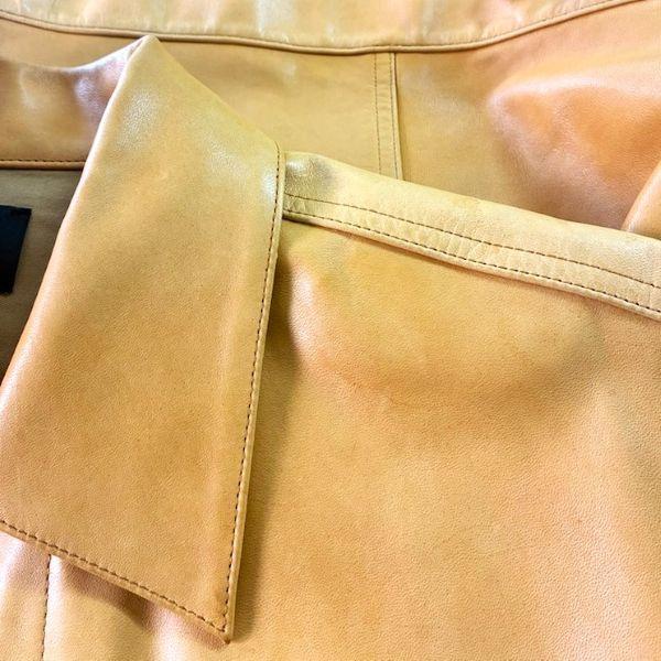 UNUSED アンユーズド 21AW 日本製 LEATHER JACKET オーバーサイズ ホースレザージャケット US2113 4 CAMEL 定価141,900円 3rd トラッカー |  | 08