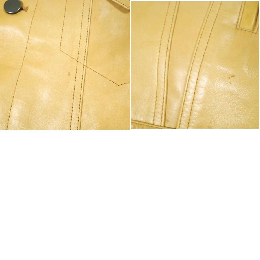 UNUSED アンユーズド 21AW 日本製 LEATHER JACKET オーバーサイズ ホースレザージャケット US2113 4 CAMEL 定価141,900円 3rd トラッカー |  | 09