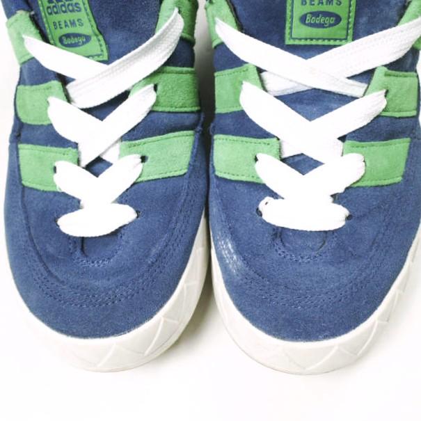 Bodega x adidas x BEAMS ボデガ アディダス ビームス 別注 ADIMATIC アディマティック IE9212 US11(29cm) NAVY/GREEN スニーカー シューズ |  | 04