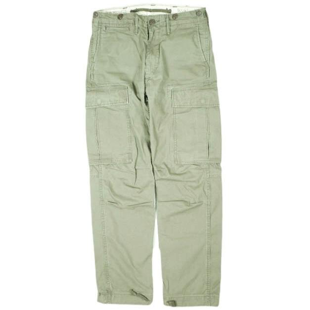 RRL ダブルアールエル Surplus Cargo Pants コットンサープラスカーゴパンツ 782657678001 28 Olive Double RL ジップフライ ボトムス | 