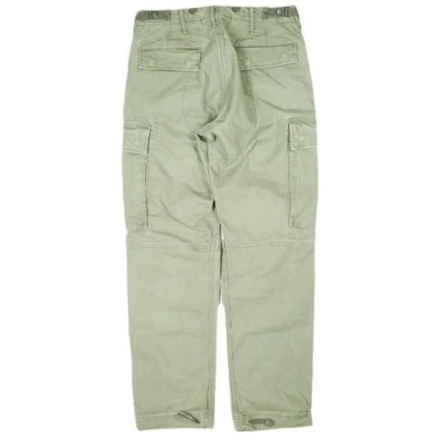 RRL ダブルアールエル Surplus Cargo Pants コットンサープラスカーゴパンツ 782657678001 28 Olive Double RL ジップフライ ボトムス |  | 01
