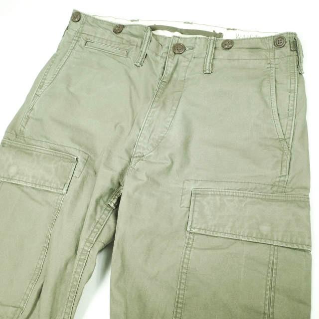 RRL ダブルアールエル Surplus Cargo Pants コットンサープラスカーゴパンツ 782657678001 28 Olive Double RL ジップフライ ボトムス |  | 03