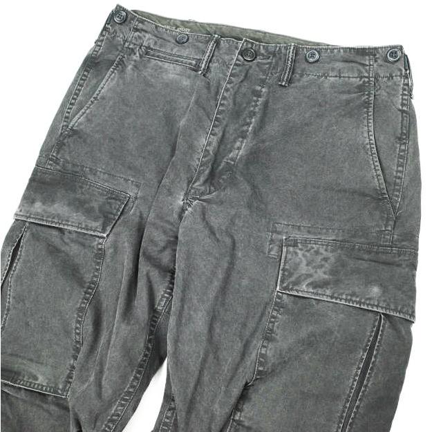 RRL ダブルアールエル Canvas Surplus Cargo Pants キャンバスカーゴパンツ 782796396001 29 BLACK Double RL ジップフライ ボトムス |  | 03