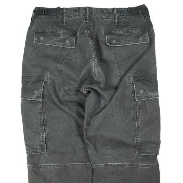 RRL ダブルアールエル Canvas Surplus Cargo Pants キャンバスカーゴパンツ 782796396001 29 BLACK Double RL ジップフライ ボトムス |  | 05
