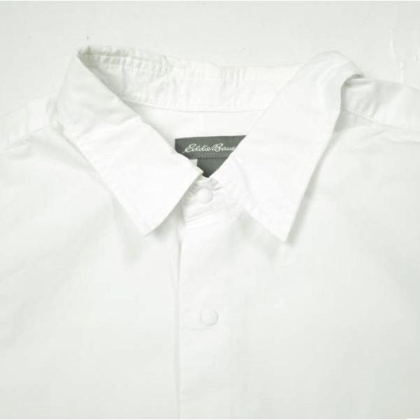 Eddie Bauer エディー・バウアー コットンタイプライター スナップボタンシャツ 400822 M WHITE 長袖 EMB 刺繍 トップス g26017 |  | 03