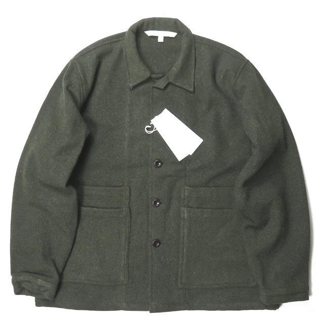 新品 Lanefortyfive レーンフォーティーファイブ Tweed Melton Shirt Jacket ツイードメルトン シャツ