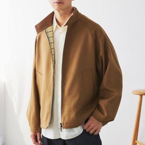 BARACUTA EDIFICEハリントンジャケット BARACUTA x EDIFICE バラクータ エディフィス 25AW 別注 G4 ブルゾン L