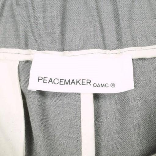 OAMC PEACEMAKER オーエーエムシー ピースメーカー 25SS Regs Pants レグスパンツ ベルテッドパンツ PCM1OP01AWO001095 M GRAY イージー |  | 03