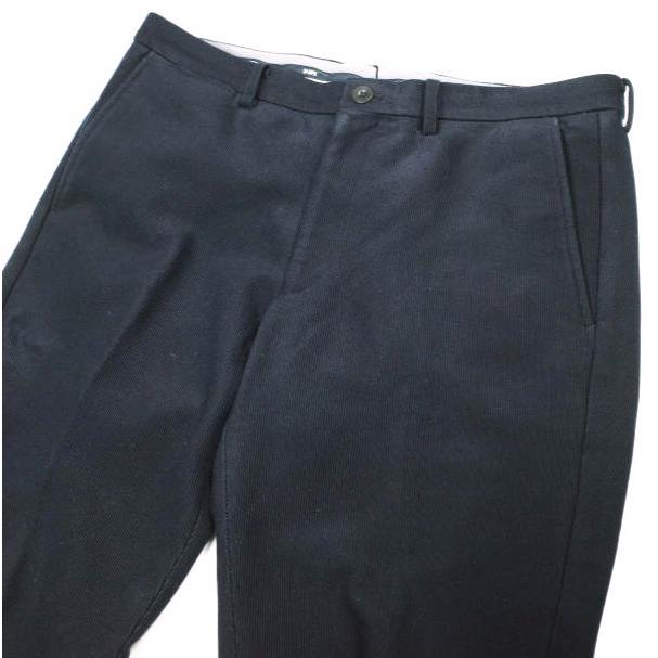SHIPS シップス 22AW ダウンファブリック ピケノープリーツパンツ 113-14-0851 34 NAVY パンツ スラックス ボトムス g26034 |  | 03