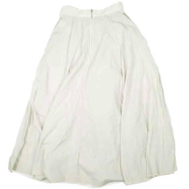 ATON エイトン 22AW 日本製 HAND DYE NYLON SKIRT ナイロンフレアロングスカート SKAGNW0701 01 ライトグレー(003) ボトムス g26043 |  | 01