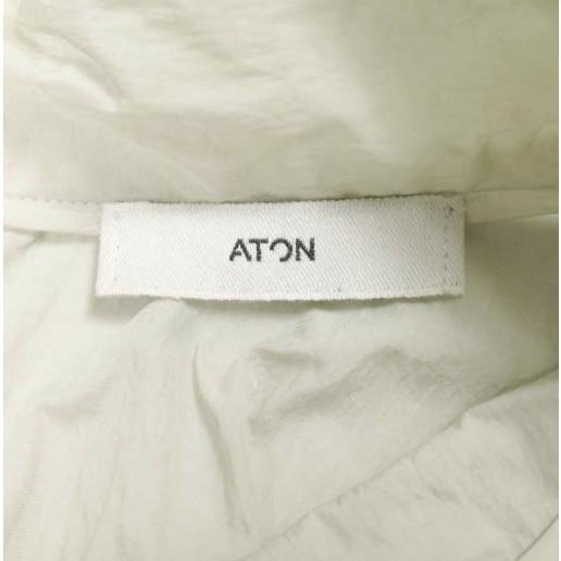 ATON エイトン 22AW 日本製 HAND DYE NYLON SKIRT ナイロンフレアロングスカート SKAGNW0701 01 ライトグレー(003) ボトムス g26043 |  | 03