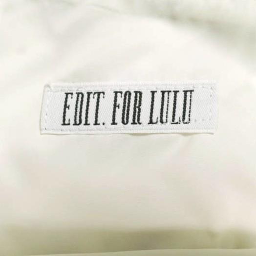 EDIT.FOR LULU エディットフォールル 21AW 日本製 ダイヤドットプリントワンピース 21040800220030 ナチュラル キャミソール ロング マキシ |  | 03