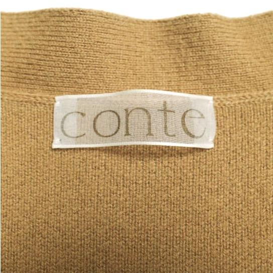 CONTE コンテ 24AW V-NECK PULLOVER Vネックプルオーバー 8513-199-0009 Free BEIGE セーター ニット ユナイテッドアローズ トップス |  | 03