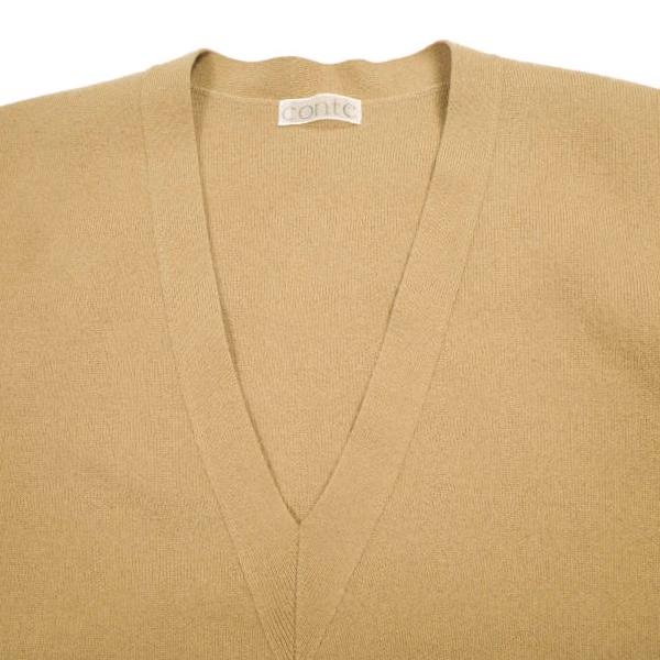 CONTE コンテ 24AW V-NECK PULLOVER Vネックプルオーバー 8513-199-0009 Free BEIGE セーター ニット ユナイテッドアローズ トップス |  | 04