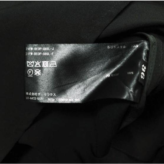THE RERACS ザ リラクス 21AW 日本製 ジャンパースカート エプロン ワンピース 21FW-REOP-089L-J 36(S) BLACK サロペット トップス g26063 |  | 07