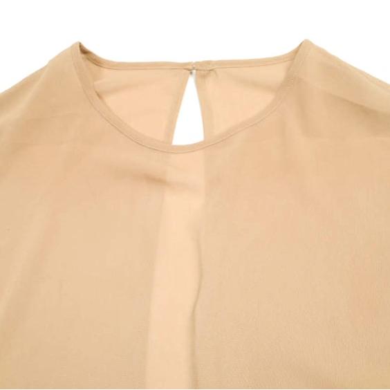 H BEAUTY＆YOUTH エイチ ビューティーアンドユース 日本製 SHEER LONG PULLOVER シアーカットソーワンピース 1626-270-3744 Free BEIGE |  | 03