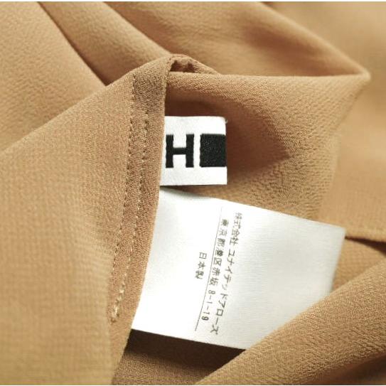 H BEAUTY＆YOUTH エイチ ビューティーアンドユース 日本製 SHEER LONG PULLOVER シアーカットソーワンピース 1626-270-3744 Free BEIGE |  | 07