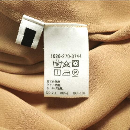 H BEAUTY＆YOUTH エイチ ビューティーアンドユース 日本製 SHEER LONG PULLOVER シアーカットソーワンピース 1626-270-3744 Free BEIGE |  | 08