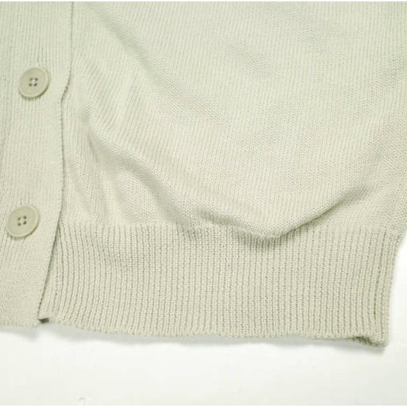 H BEAUTY＆YOUTH エイチ ビューティーアンドユース 7GAUGE COTTON SLIT CARDIGAN コットンスリットカーディガン 1628-199-0946 Free ニット |  | 07