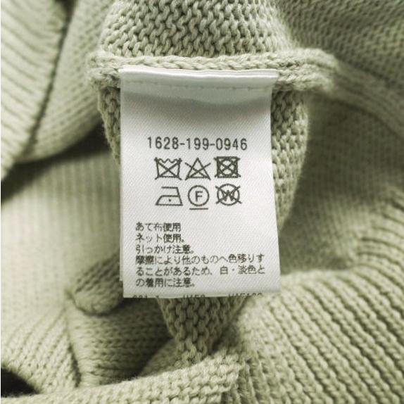 H BEAUTY＆YOUTH エイチ ビューティーアンドユース 7GAUGE COTTON SLIT CARDIGAN コットンスリットカーディガン 1628-199-0946 Free ニット |  | 08