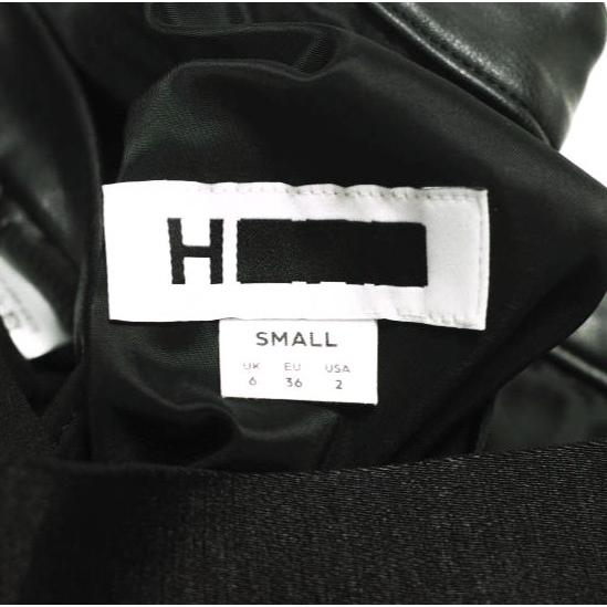H BEAUTY＆YOUTH エイチ ビューティーアンドユース 日本製 FAKE LEATHER TRENKA フェイクレザートレンカ 1614-299-5909 S ブラック パンツ |  | 03