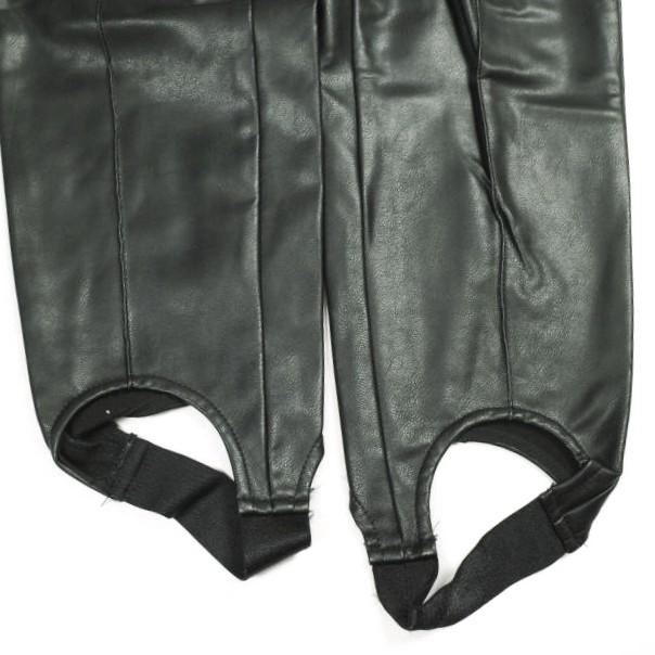 H BEAUTY＆YOUTH エイチ ビューティーアンドユース 日本製 FAKE LEATHER TRENKA フェイクレザートレンカ 1614-299-5909 S ブラック パンツ |  | 07
