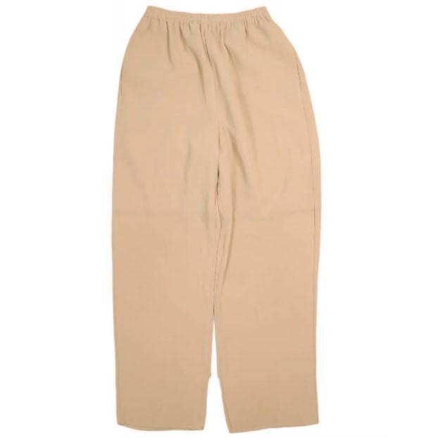H BEAUTY＆YOUTH エイチ ビューティーアンドユース 日本製 SHEER GATHER PANTS シアーギャザーパンツ 1614-270-5240 S BEIGE イージー | 