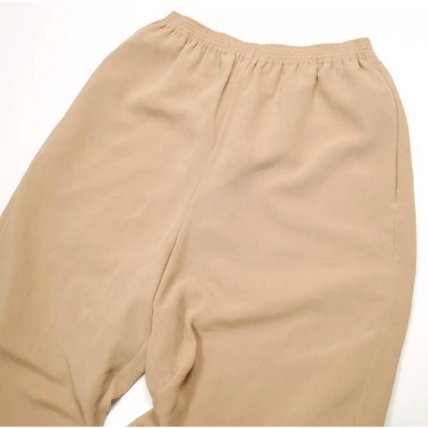 H BEAUTY＆YOUTH エイチ ビューティーアンドユース 日本製 SHEER GATHER PANTS シアーギャザーパンツ 1614-270-5240 S BEIGE イージー |  | 03