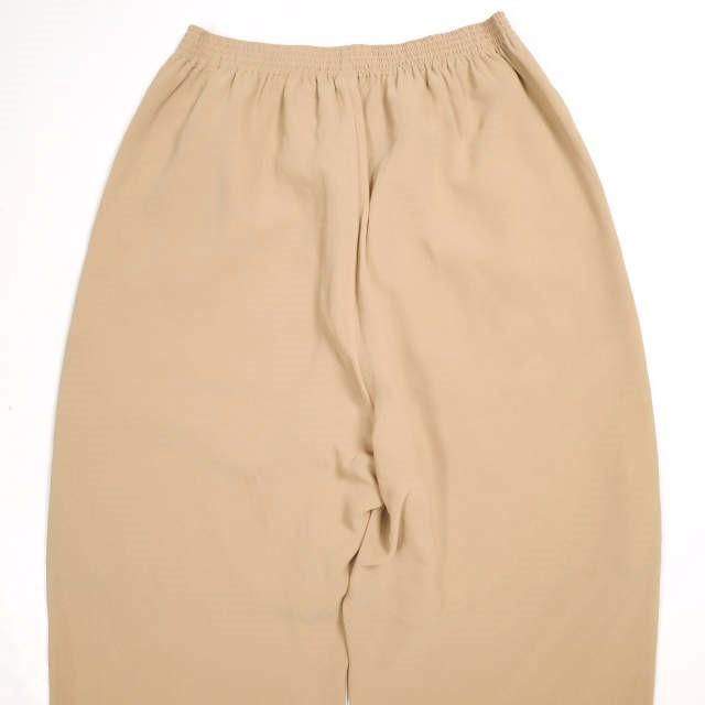 H BEAUTY＆YOUTH エイチ ビューティーアンドユース 日本製 SHEER GATHER PANTS シアーギャザーパンツ 1614-270-5240 S BEIGE イージー |  | 04