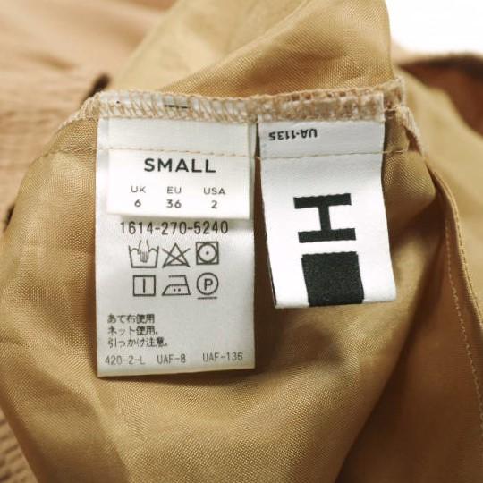 H BEAUTY＆YOUTH エイチ ビューティーアンドユース 日本製 SHEER GATHER PANTS シアーギャザーパンツ 1614-270-5240 S BEIGE イージー |  | 06